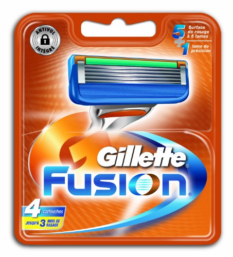 Gillette Fusion Power Blades - 4 Pack