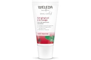 WELEDA - Gel Gingival à la Sauge - Soin des Gencives Sensibles - Goût Menthe - Tube 30 ml