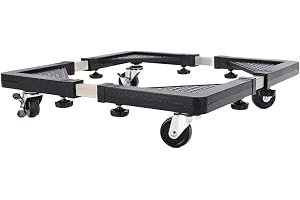 ARTC Multi-Functional Movable Adjustable Base Rack Stand with Wheels, Removable Trolley Cart for Domestic Appliances - Water Drinking Dispensers, Fountains and Gas Bottle Base