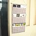 Linen/Cotton Fabric Wall Door Closet Hanging Storage Bag Books Organizational Back to School Office Bedroom Kitchen Rectangle 3 Pockets Home Organizer Gift ,11.8"W x 25.6"H (3 Pockets-Purple)
