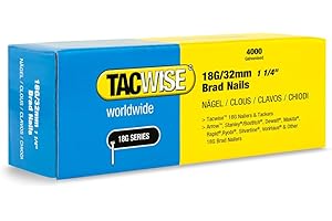 ‎TACWISE Tacwise 1712 Stauchkopfnägel Brad Typ 18G / 32 mm, verzinkt, 4.000 Stück