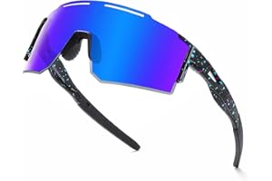 TAISYANGHAO Sportbrille-Sonnenbrille Herren-Damen-Fahrradbrille-Sunglasses men-Polarisiert-Schnelle Brille,UV400-Schutz, Leichter, langlebiger TR90-Rahmen, Hartschalen-Etui