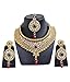 Jewels Gehna Alloy Gold Plated Traditional Pleasant Necklace Set For Women & Girls RS.945.00