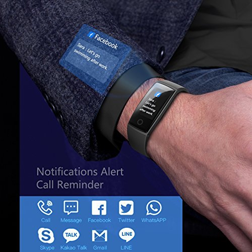 MorePro Waterproof Fitness Tracker, Color Screen Activity Tracker with Heart Rate Blood Pressure Monitor, Wearable Smart Bracelet Pedometer Watch with Sleep Monitor for Woman Men Kids - Image 6