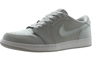 NIKE Air Jordan 1 Retro Low OG Mens' Shoes Neutral Grey/Metallic Silver (CZ0790 002)