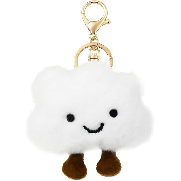 Koi Fish Plush Keychain, Cute Plušh Koi Fisħ Charm Ƒor Bags, Good Luck