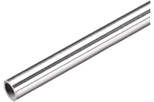 SOURCING MAP Sourcingmap, tubo capillare in acciaio inox 304, 7 mm, 8 mm, diametro 300 mm, lunghezza 0,5 mm