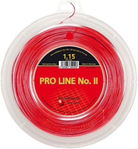 Kirschbaum Pro Line 2 Reel Tennis String (Red)