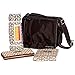 The Plush Pad Portable Changing Pad with Memory Foam - Bubbles in Cola