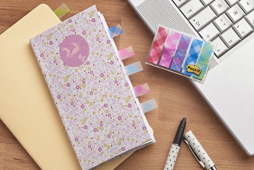 Post-it Index 684-PLD5-EU - Pack de 5 x 20 marcadores de media pulgada decorados