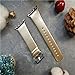 Produktbild kashyk kompatibel für Apple Watch 42mm/44mm Leder Band/Armband Ersatzarmbandecht Leder Uhrenarmband für Watch Series 4 Series 3 Series 2 Series1mit Metallschließe Verstellbares Armbänder