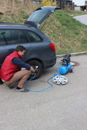 as – Schwabe 12702 5 m PVC-Druckluftschlauch 6 x 3 mm NW7.2 - 2