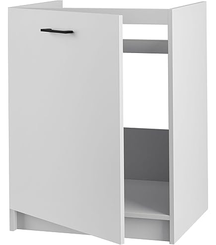 Unterschrank 60cm Für Spüle - Mit Verstellbaren Füßen Für Küche