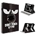 Produktbild UC-Express Tasche kompatibel für Jay-tech Tablet PC TXE10DS TXE10DW TXTE10D TXE10DW2 Hülle Schutzhülle Case Cover 360° Drehbar Standfunktion, Farben:Motiv 4