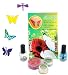 Produktbild Eulenspiegel Glitzer Tattoo Set Butterfly (Shining Glue, Remover, Glitzer, Schablonen)