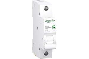 Schneider Electric Leitungsschutzschalter Resi9, 1-polig, 25A, B-Charakteristik, 6kA, Artikelnummer R9F23125, 1 Stück