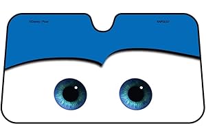 HUANGYABO Car Eyes Heated Windshield Sunshade Car Window Windscreen Cover Sun Shade Auto Sun Visor Car-covers Car Solar Protection 6 Color