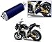 Auto Pearl Premium Quality High Performance Bike Exhaust Muffler Silencer Triangle Blue For - Mahindra Mojo RS.2899.00