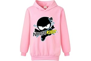 FORLCOOL Ninja Kidz Kids sports hoodie Girl Print Jumper Boys Top
