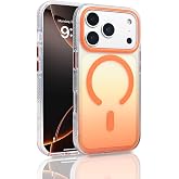 Coverzone iPhone 17 Pro Max i&ccedil;in Kılıf MagSafe ile uyumlu Transparan Renk Ge&ccedil;işli Z-Toros M-safe Kablosuz Şarj destekli Grady
