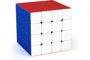 TAOLELE Speed Cube, MOYU Meilong M 4 x 4 magiczna kostka, puzzle, kostka, elastyczne łamigłówki dla entuzjastów magicznej kostki