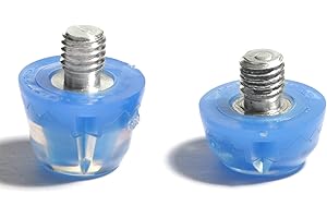 STUDIAMONDS 2 Tacos de Fútbol Rosca Estándar-Tacos de Goma para Botas de Fútbol