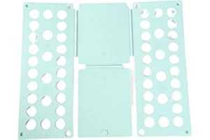 JOYXIWA Lazy person supplies folding clothes board folding clothes board convenient easy to use Fast for Kid and Adult to Fold Clothes-Nordic green,40 * 48cm
