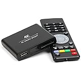 ZUMKUNM Lettore multimediale digitale 4K UHD e 1080P per unità USB e schede MicroSD, Digital Signage, H.265/HEVC H.264/AVC MP