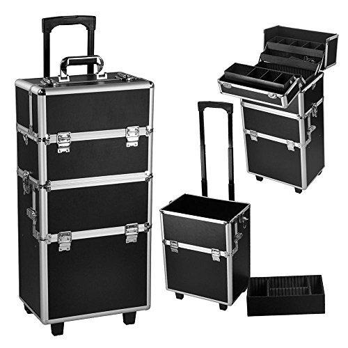 Yahee Alu Kosmetikkoffer Friseurkoffer Multikoffer Beauty Case verschiedene Farben und Größen - 5