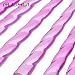 Fashion Base® 7Pcs Purple Pink Gradient Makeup Brushes Set Rainbow Glitter Unicorn Handle Cosmetic Eyeshadow Eyebrow Eyeliner Blending Brush Beauty Tools Kits