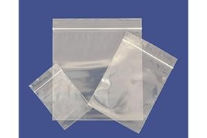 1000 3" x 3.25" SURELOCK Grip Seal Plastic Poly Ziplock Bags - (3" x 3.25")