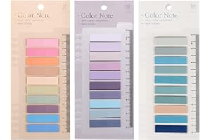CICILIAYA 600 Stücke Datei Index Tabs Repositionierbare Tabs Klebrig Beschreibbare Flaggen zum Beschriften und Organisieren von Dokumenten, Papieren, Einreichung, Buch, Ordner Sticky Notes (Color-D)