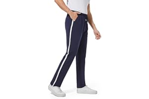 FGFD&OU Spodnie do Joggingu Męskie Bawełniane Spodnie Dresowe z paskami Spodnie Treningowe Spodnie do Biegania Długie Spodnie Rekreacyjn z Kieszeniami dres Treningowy