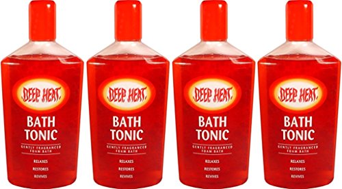 Deep Heat Bath Tonic 350ml x 4 Bottles