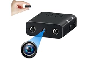 Nisanuki Cámara Espía Oculta, Mini Camara Espia 1080P HD Micro Camara Vigilancia con Visión Nocturna Detección De Movimiento por Casa Oficina Coche