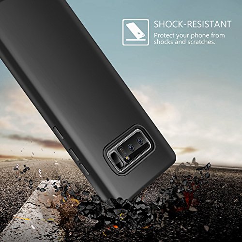 Funda Samsung Galaxy Note 8 Negro ivencase Carcasa TPU No Screen Protector Flexible Silicona Premium Back Bumper Trasero Suave Skin 360 Protective Case Cover para Samsung Galaxy Note 8 - Black reviews Funda Samsung Galaxy Note 8 Negro ivencase Carcasa TPU No Screen Protector Flexible Silicona Premium Back Bumper Trasero Suave Skin 360 Protective Case Cover para Samsung Galaxy Note 8 - Black