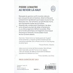 Au revoir la-haut Prix Goncourt 2013