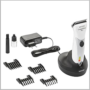 Moser 1871 Pro Chromstyle Hair Clipper White 1871-0069 Li-Ion **Diamond Blade** - Image 2