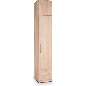 Harmony Holborn Plus Single 1 Door 2 Drawer Wardrobe With Top