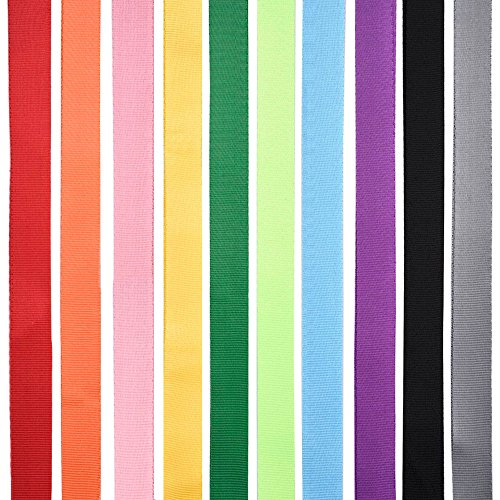 10 Colores 19 Pulgadas Nylon Elementos de Amarre del Cuello Correas para Tel  fonos Celulares M  viles  C  maras  Unidades Flash USB y Llaves  10 Piezas