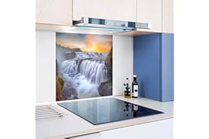 UrboArt Digital Print Glass Splashback Heat Resistant Toughened 768 (60cm x 60cm)