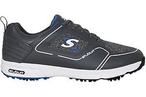 Stuburt Mens XPII Spiked Synthetic Microfibre Waterproof Golf Shoes