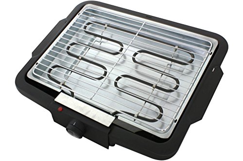 Tischgrill Elektro Grill Kynast 2000 W schwarz elektrisch