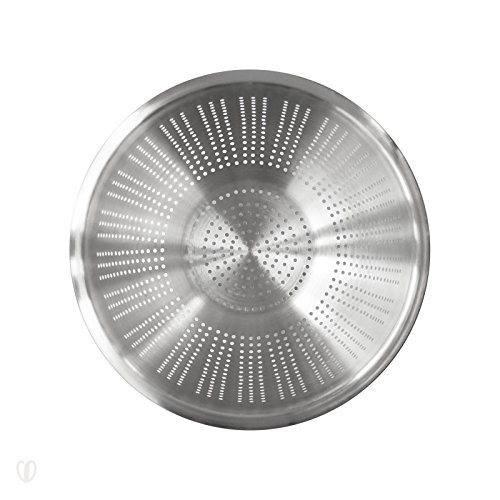 Seiher Edelstahl Ø 27,5 cm / Nudelsieb, Sieb, Durchschlag, Abtropfsieb - 2