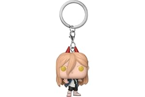 Funko Pop! Brelok do kluczy: CSM - Power - Człowiek z łańcuchem - Mini kolekcjonerska figurka winylowa nowość brelok do kluczy - wypełniacze do skarpet - pomysł na prezent - oficjalny towar - Anime