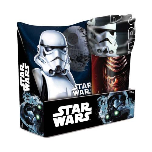 Star Wars Set mit Kissen und Fleece-Decke