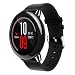 Produktbild Für Xiaomi Huami Amazfit Transer® Ersatz Uhrenarmbänder Fashion PU-Leder Uhrenarmband Armband für Uhren Länge: 15cm-21cm (schwarz)