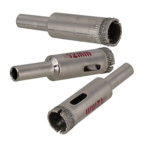 BQLZR 12mm Diamant Loch Keramik Glas Schneider 10er Pack - 2