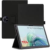 AKNICI Case for TCL Tab 11 Gen 2 / TCL Tab 11 FE Tablet 11 Inches, PU Protective Case Cover with Magnetite and Seat Belt and