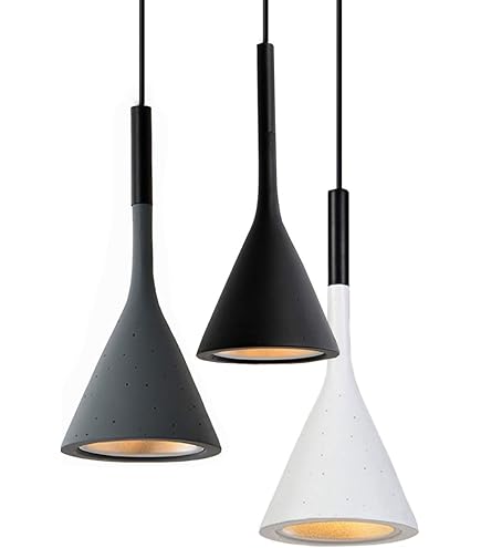Lampada Sospesa Cilindrica Nera GU10 - Perfetta Per Cucina E Soggiorno | Vetrineinrete - Foto 4
